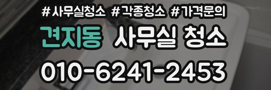 견지동 사무실 청소