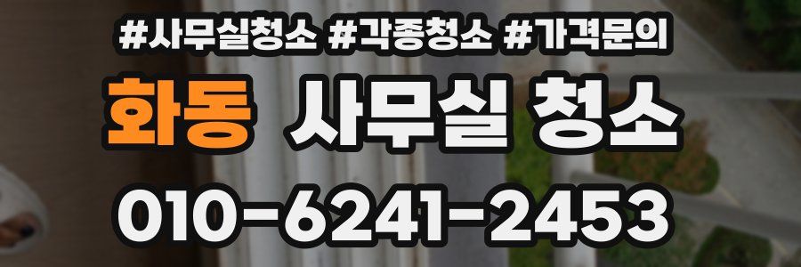 화동 사무실 청소