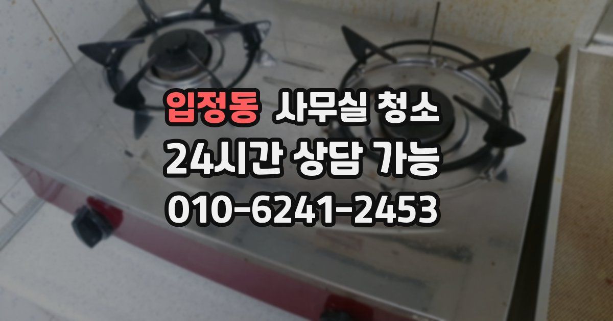 입정동 사무실 청소