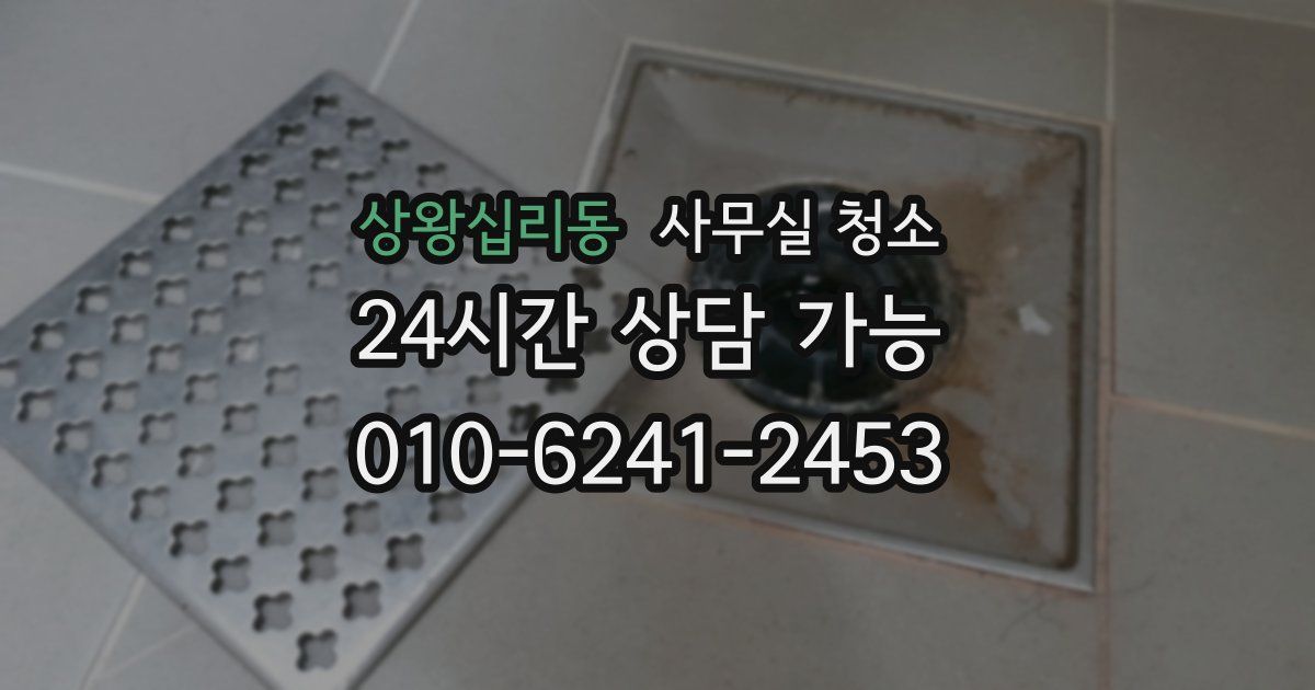 상왕십리동 사무실 청소