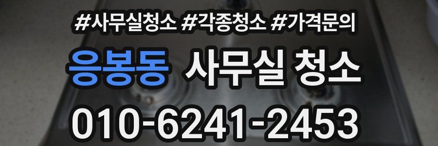 응봉동 사무실 청소