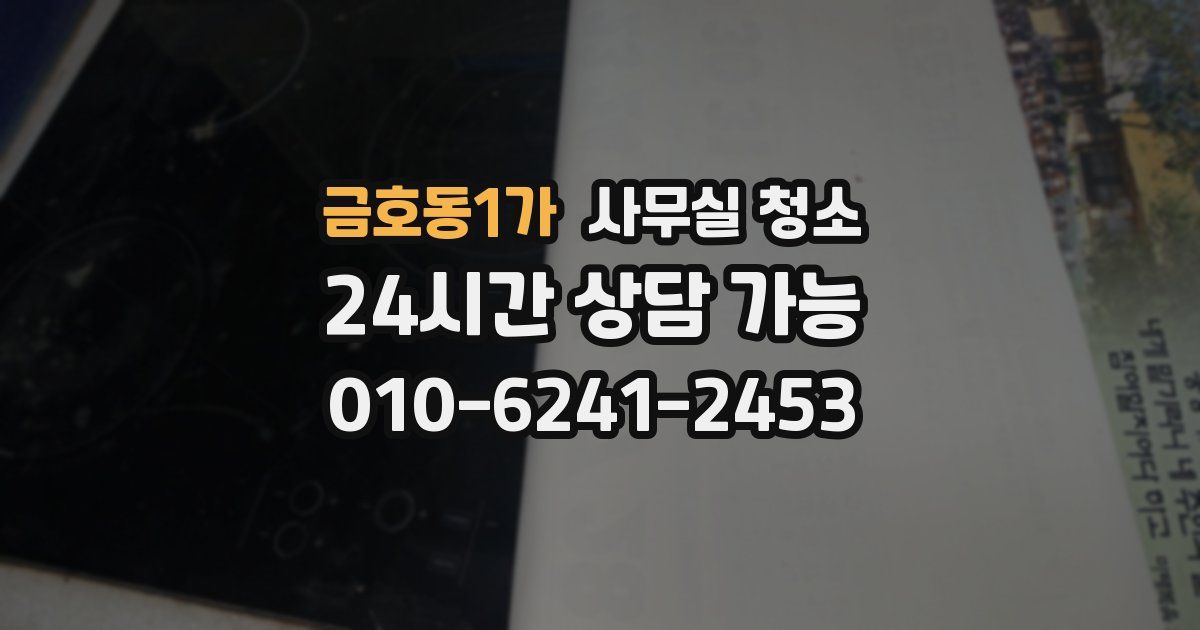 금호동1가 사무실 청소