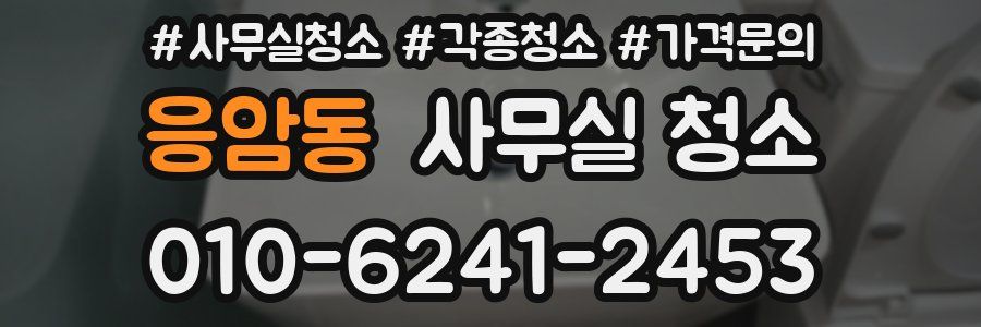 응암동 사무실 청소