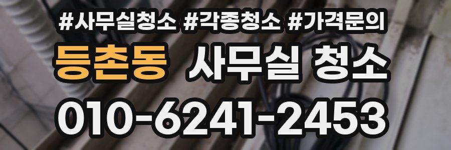 등촌동 사무실 청소