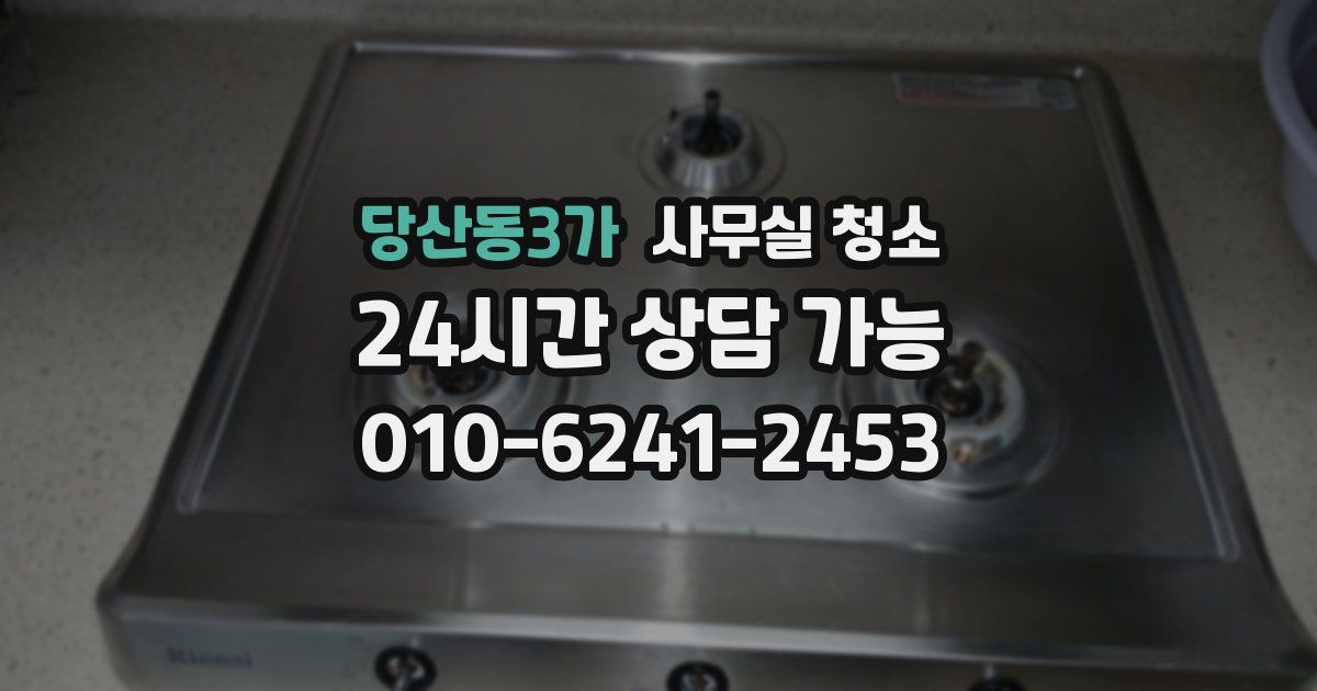 당산동3가 사무실 청소