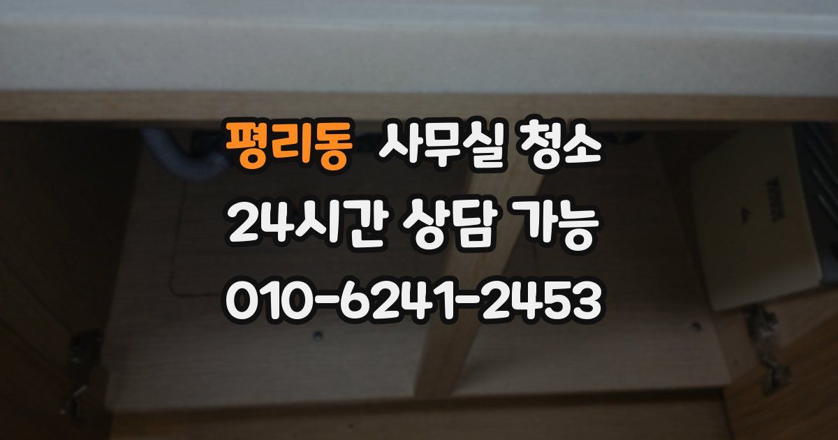 평리동 사무실 청소