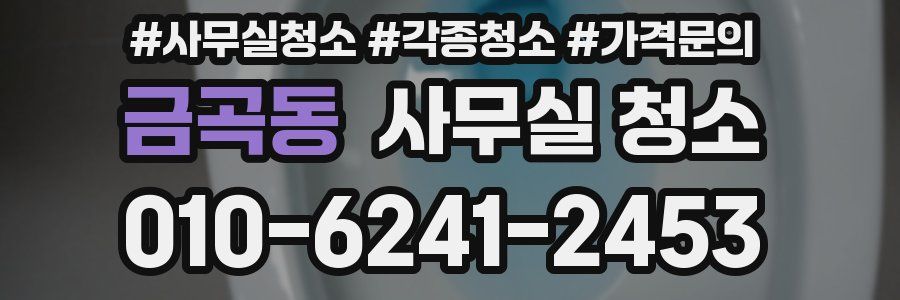금곡동 사무실 청소