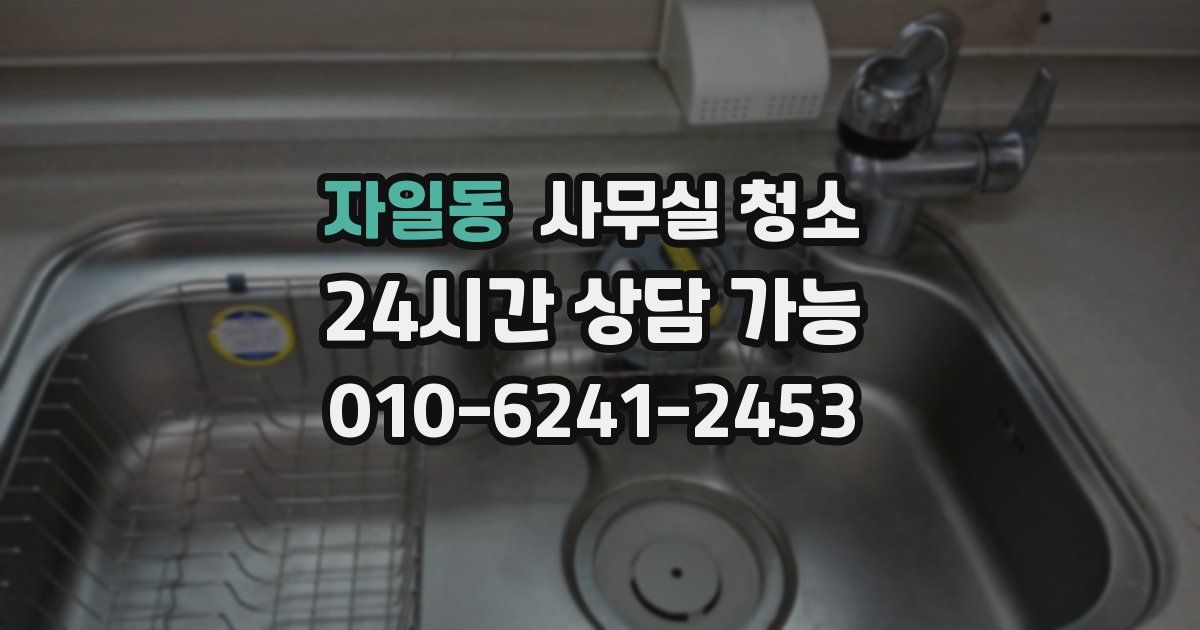 자일동 사무실 청소