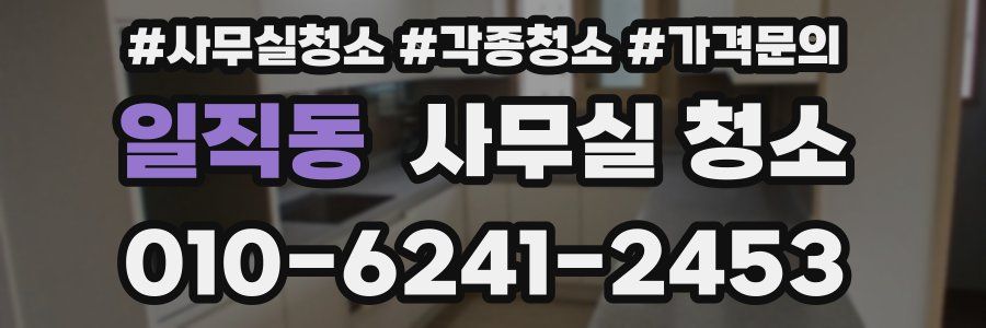 일직동 사무실 청소