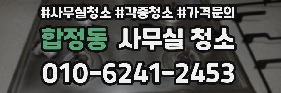 합정동 사무실 청소