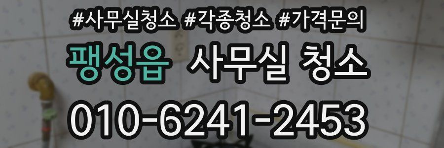 팽성읍 사무실 청소