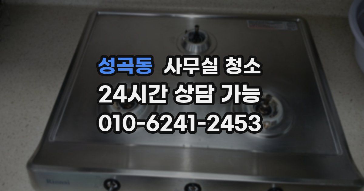 성곡동 사무실 청소