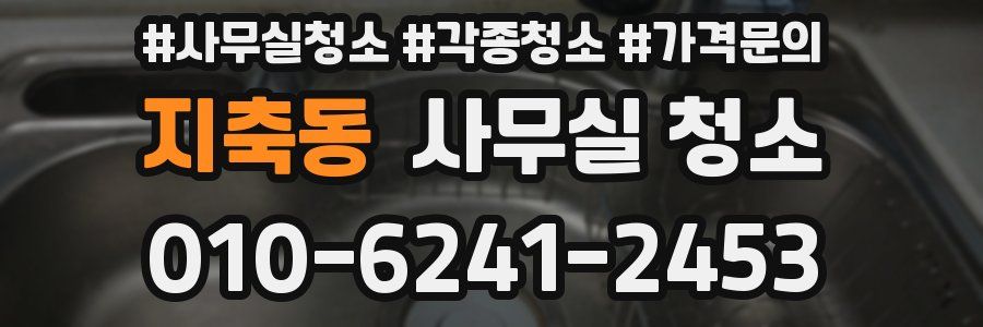 지축동 사무실 청소