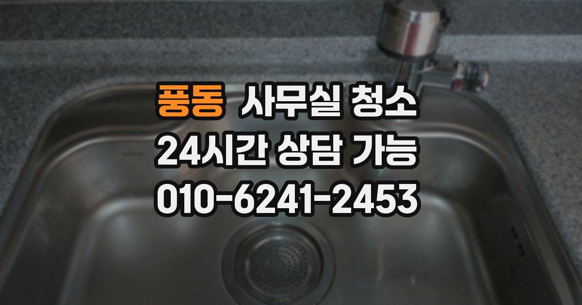 풍동 사무실 청소
