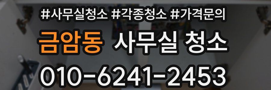 금암동 사무실 청소