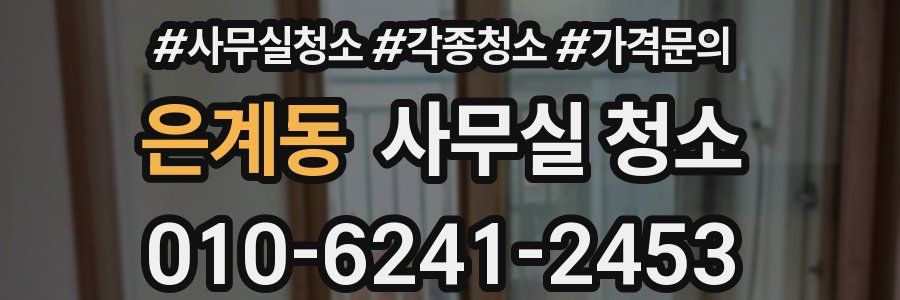 은계동 사무실 청소