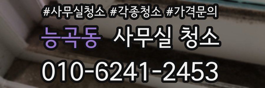 능곡동 사무실 청소