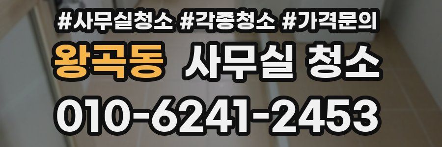 왕곡동 사무실 청소