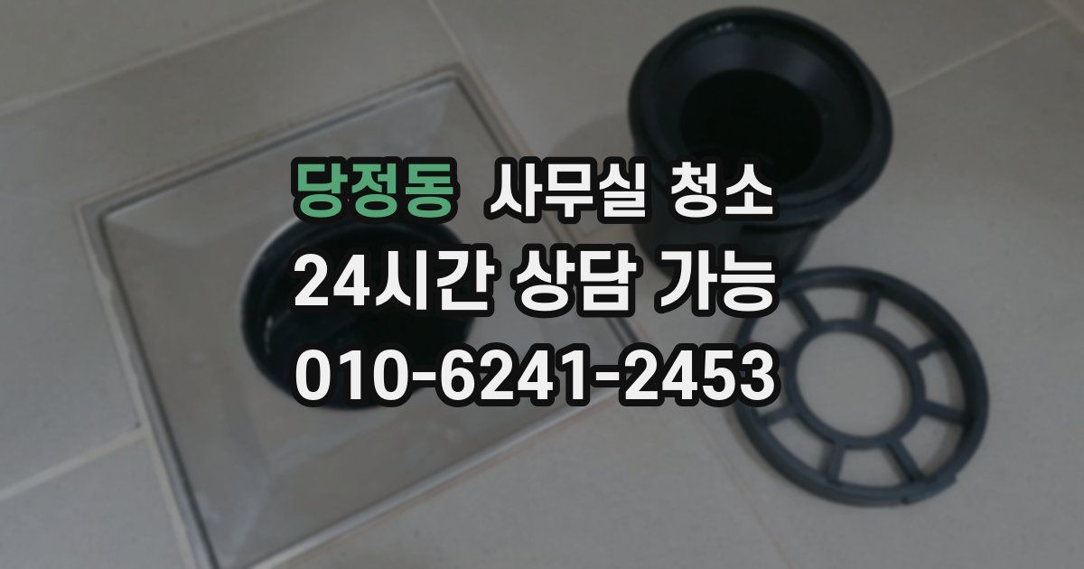당정동 사무실 청소