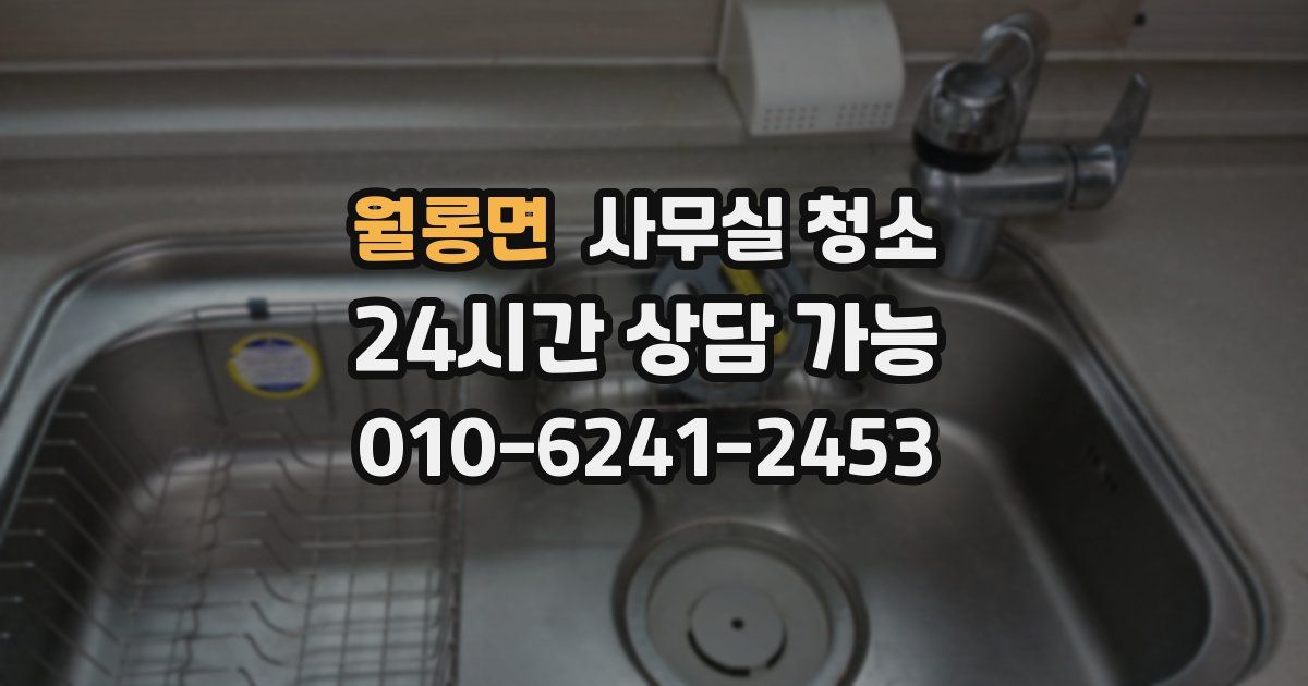 월롱면 사무실 청소