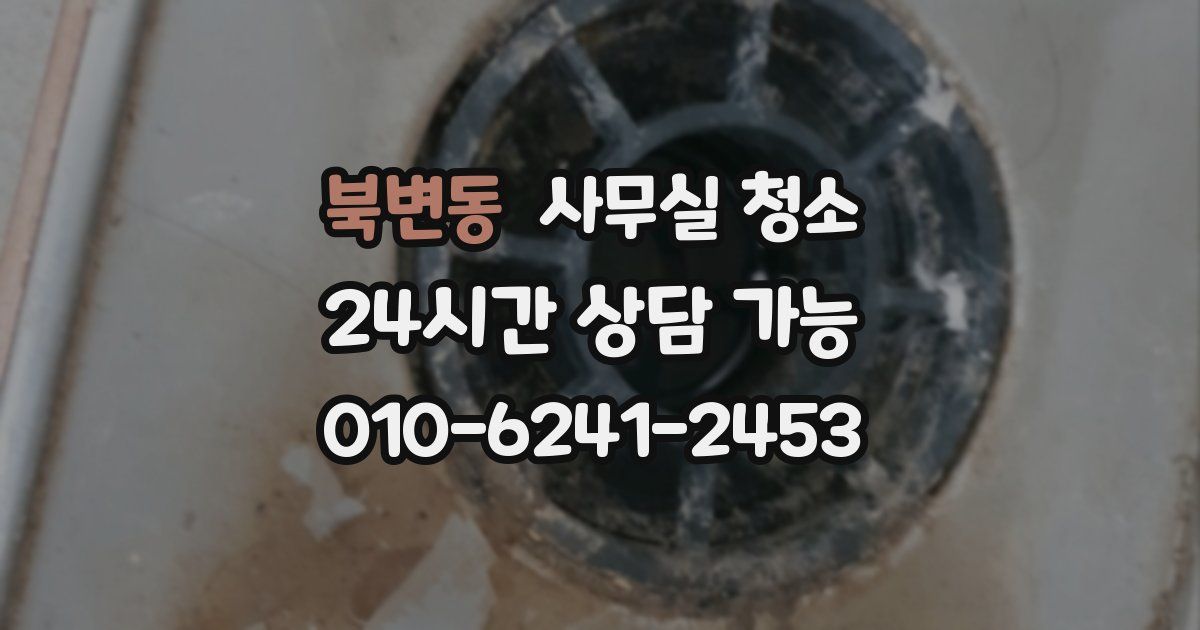 북변동 사무실 청소