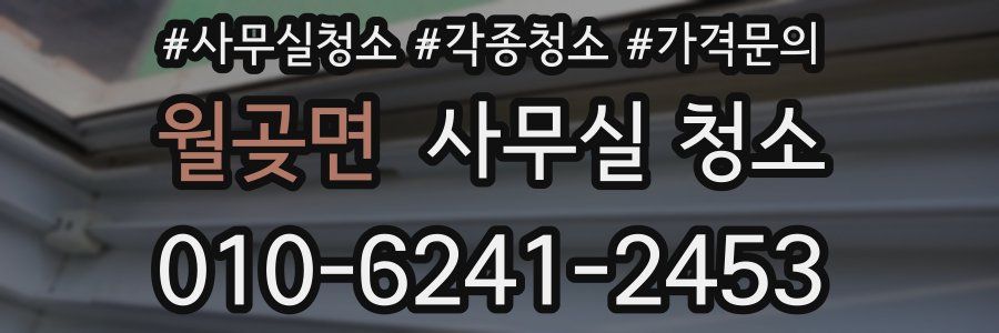 월곶면 사무실 청소