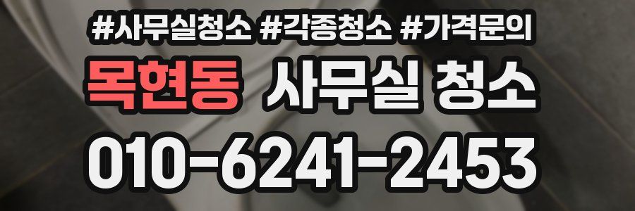 목현동 사무실 청소
