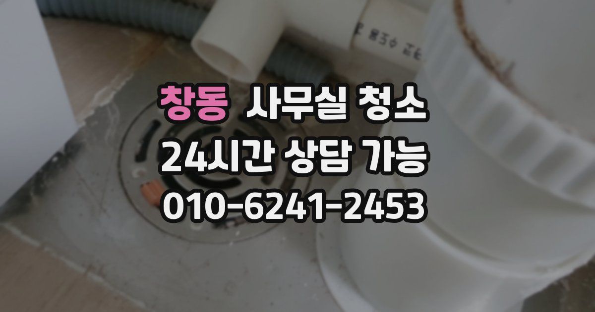 창동 사무실 청소