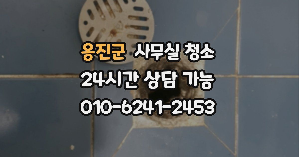 옹진군 사무실 청소