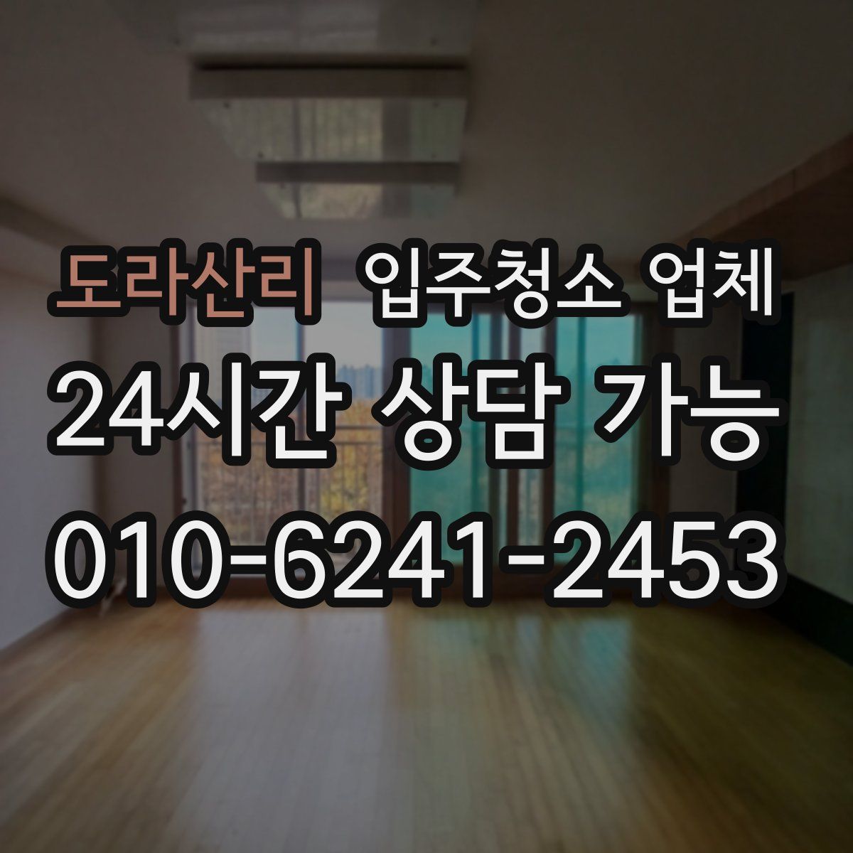 도라산리 입주청소 업체