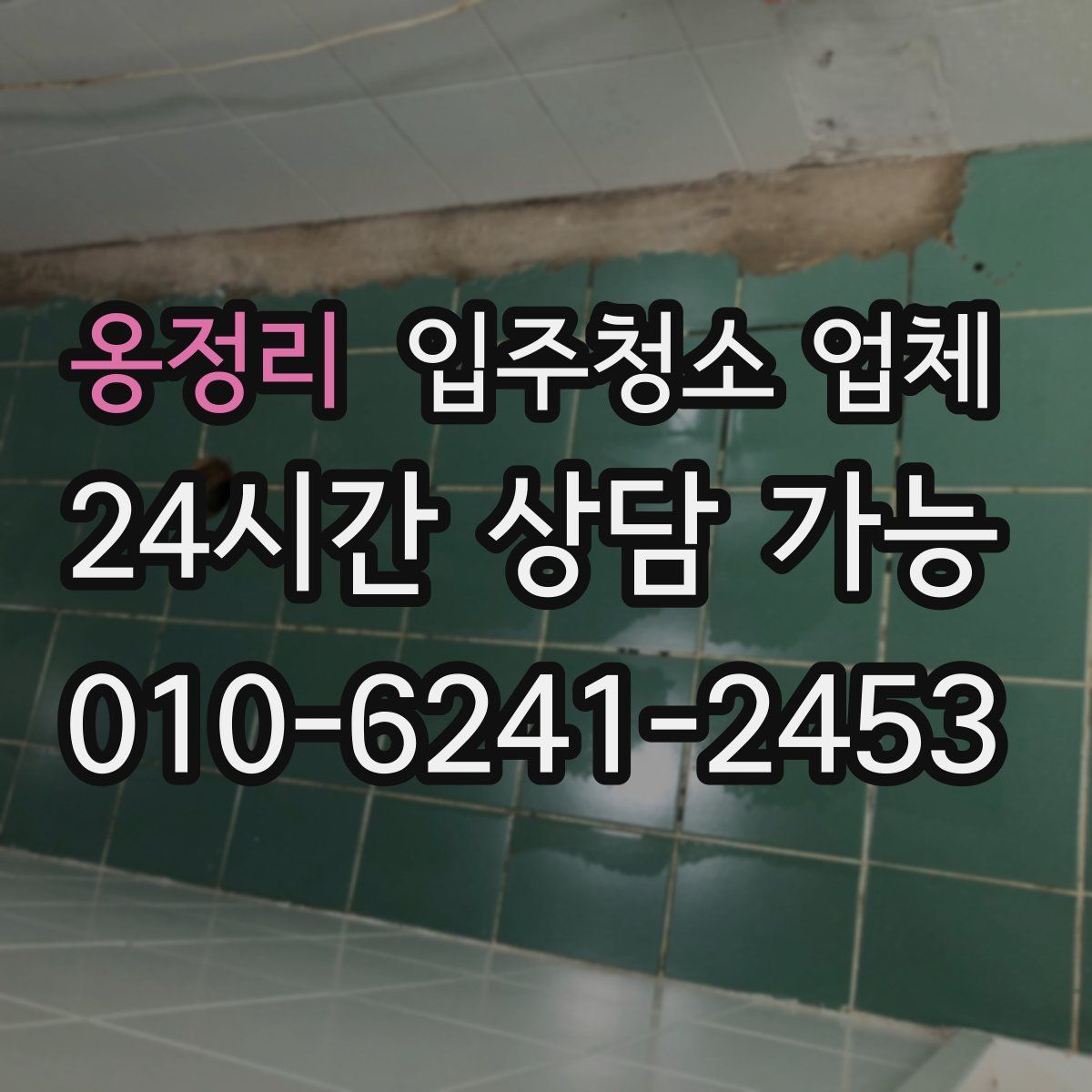 옹정리 입주청소 업체