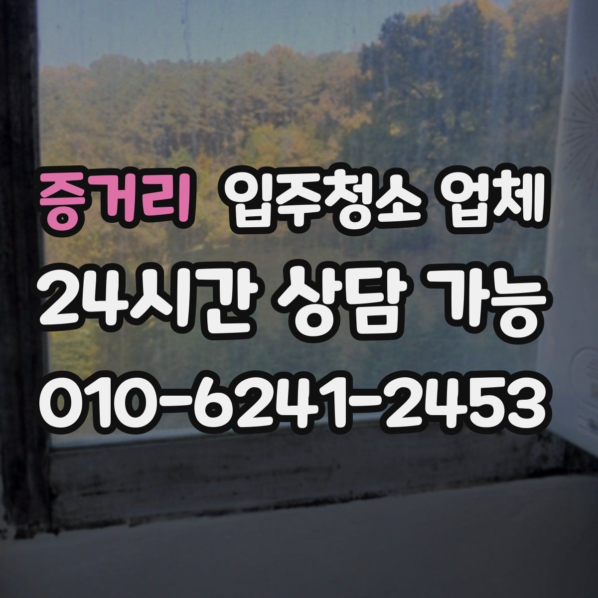 증거리 입주청소 업체