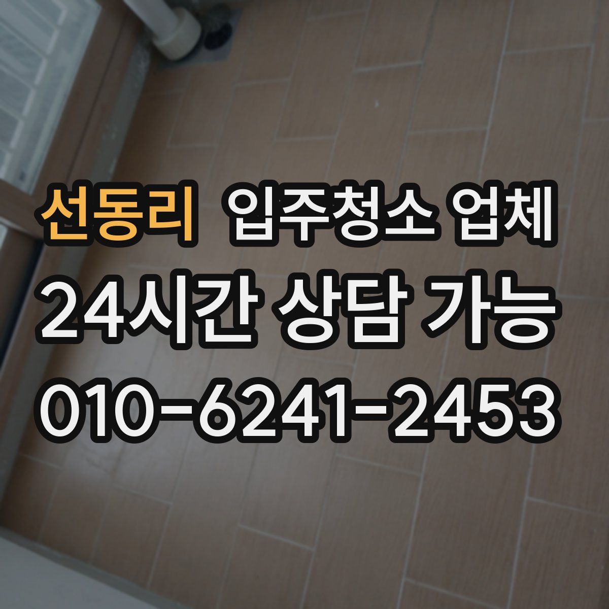 선동리 입주청소 업체