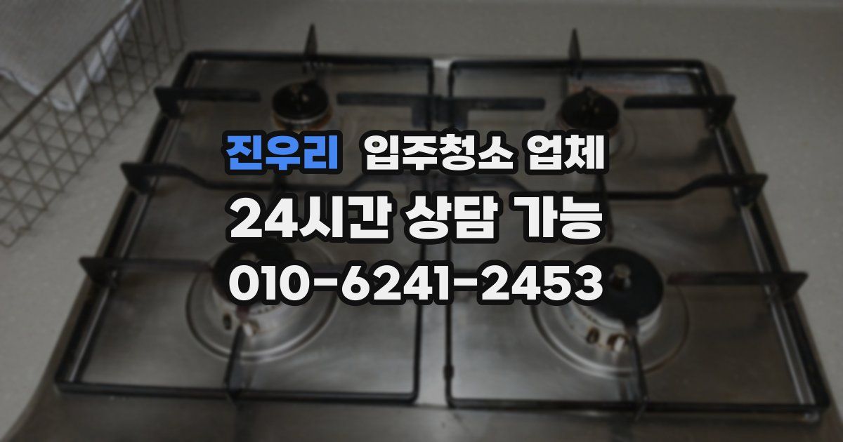 진우리 입주청소 업체