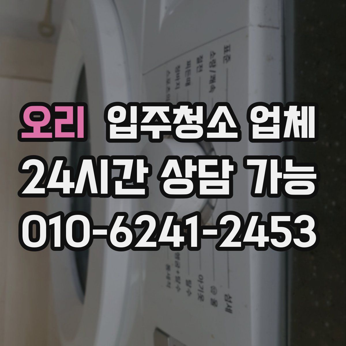 오리 입주청소 업체