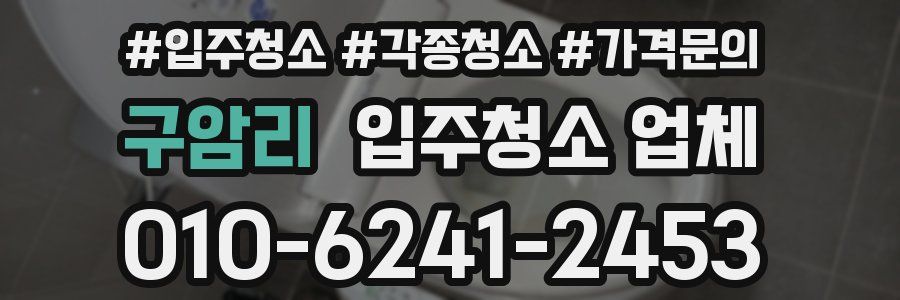 구암리 입주청소 업체