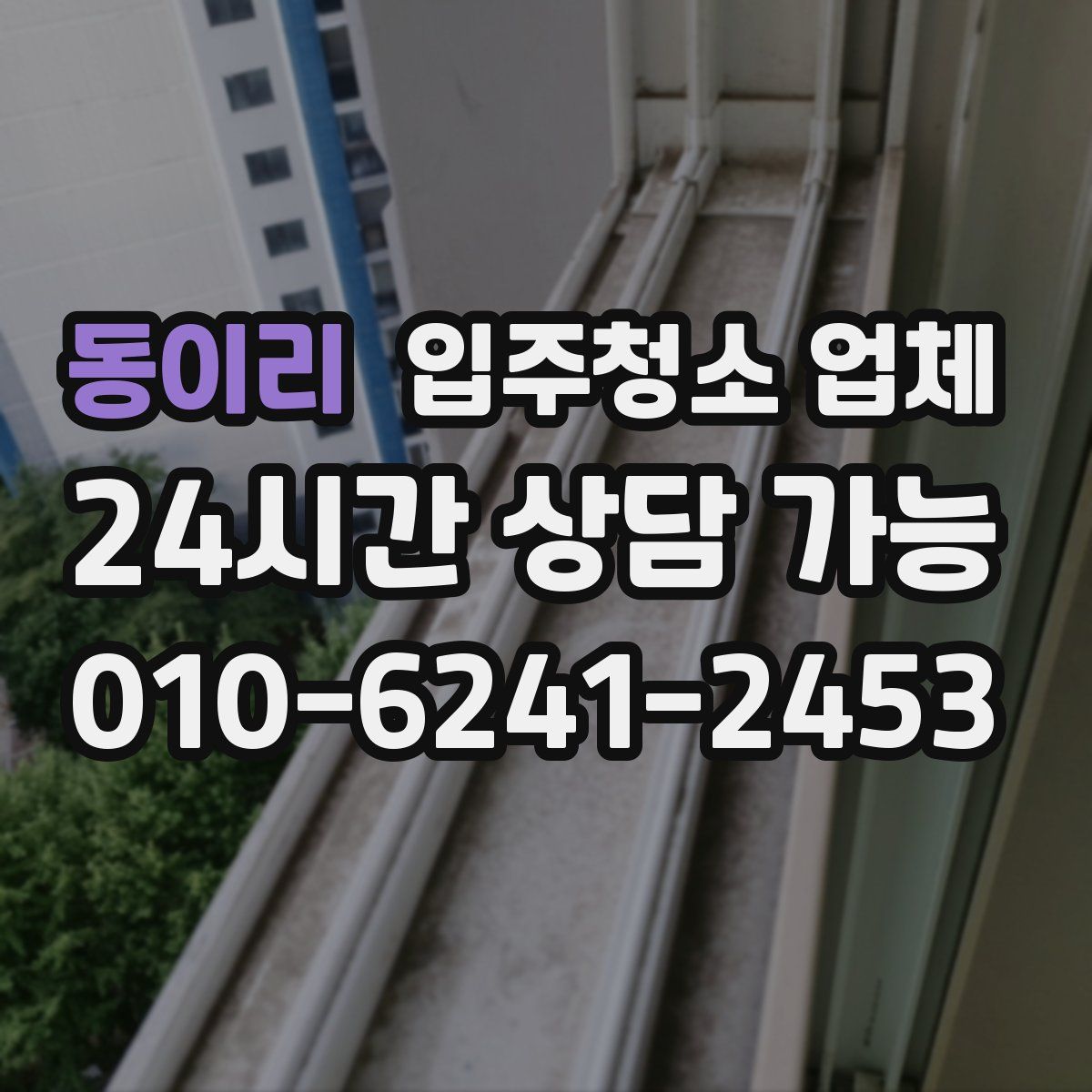 동이리 입주청소 업체