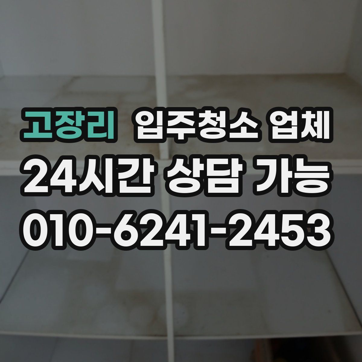 고장리 입주청소 업체