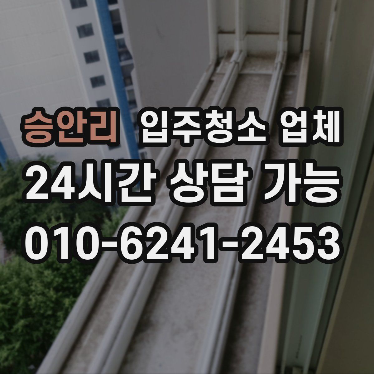 승안리 입주청소 업체