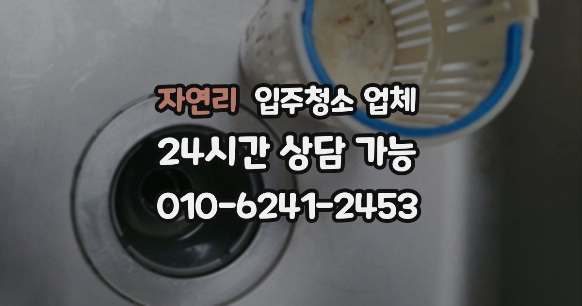 자연리 입주청소 업체