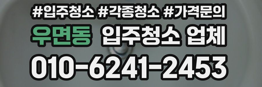 우면동 입주청소 업체