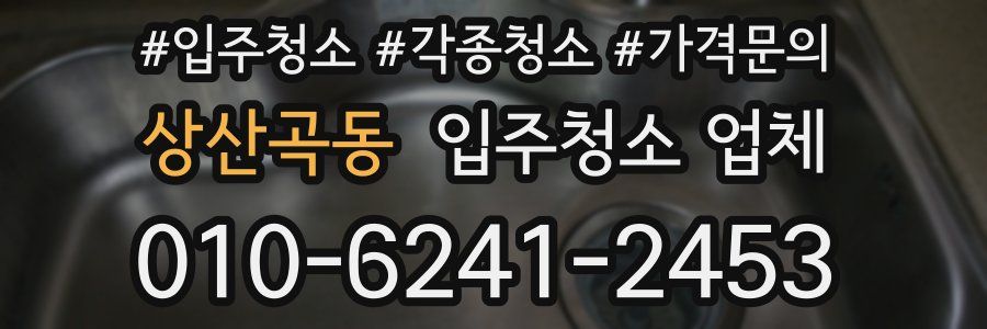 상산곡동 입주청소 업체