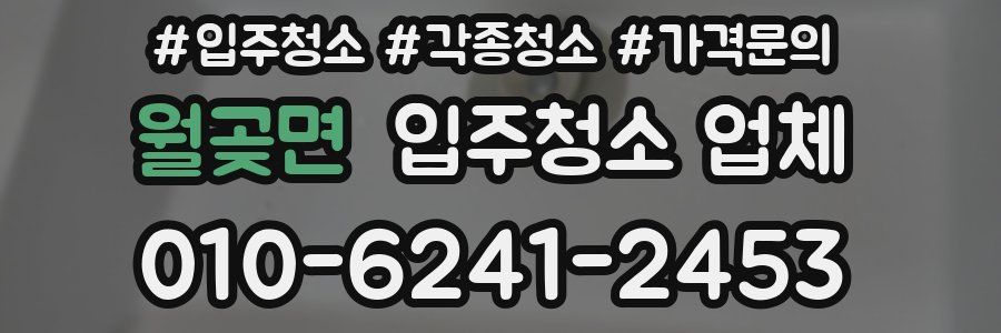 월곶면 입주청소 업체
