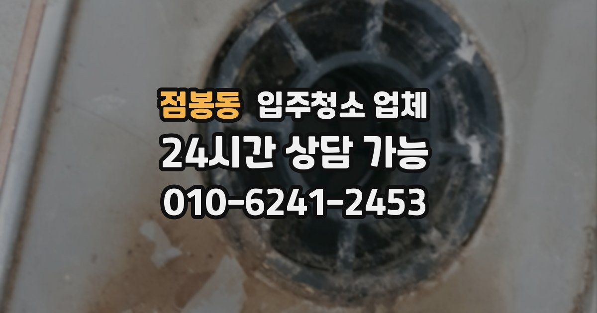 점봉동 입주청소 업체