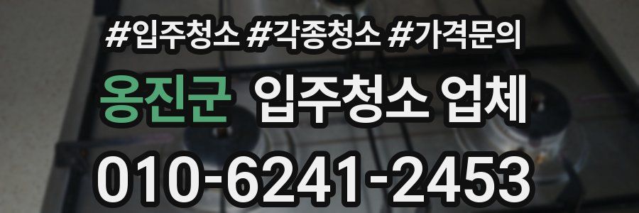 옹진군 입주청소 업체