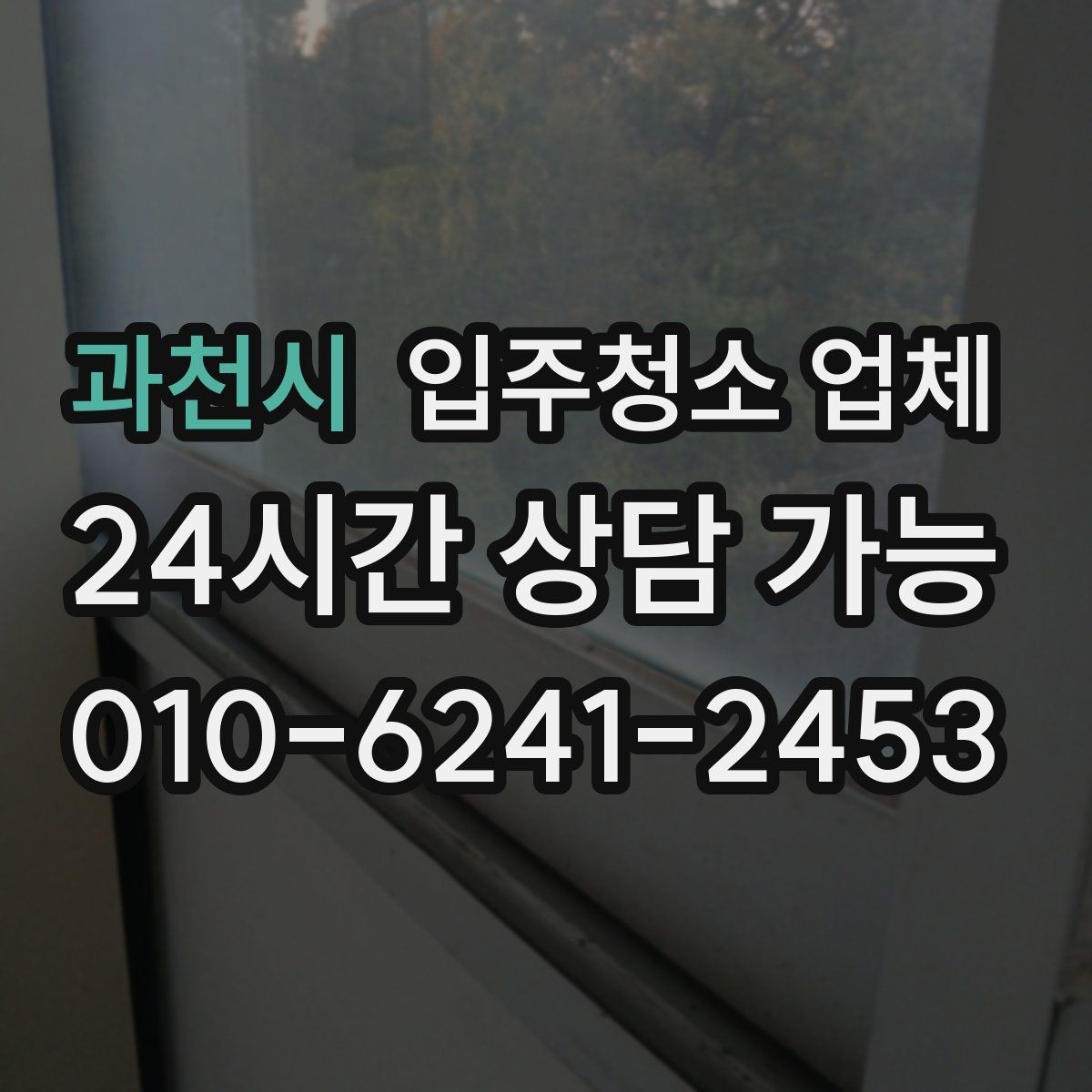 과천시 입주청소 업체 선택 시 지역 상황을 반영하는 법