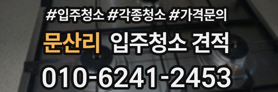 문산리 입주청소 견적