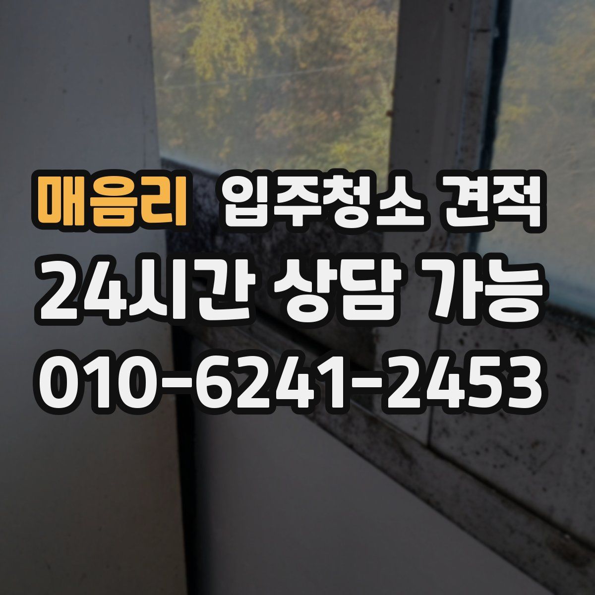 매음리 입주청소 견적