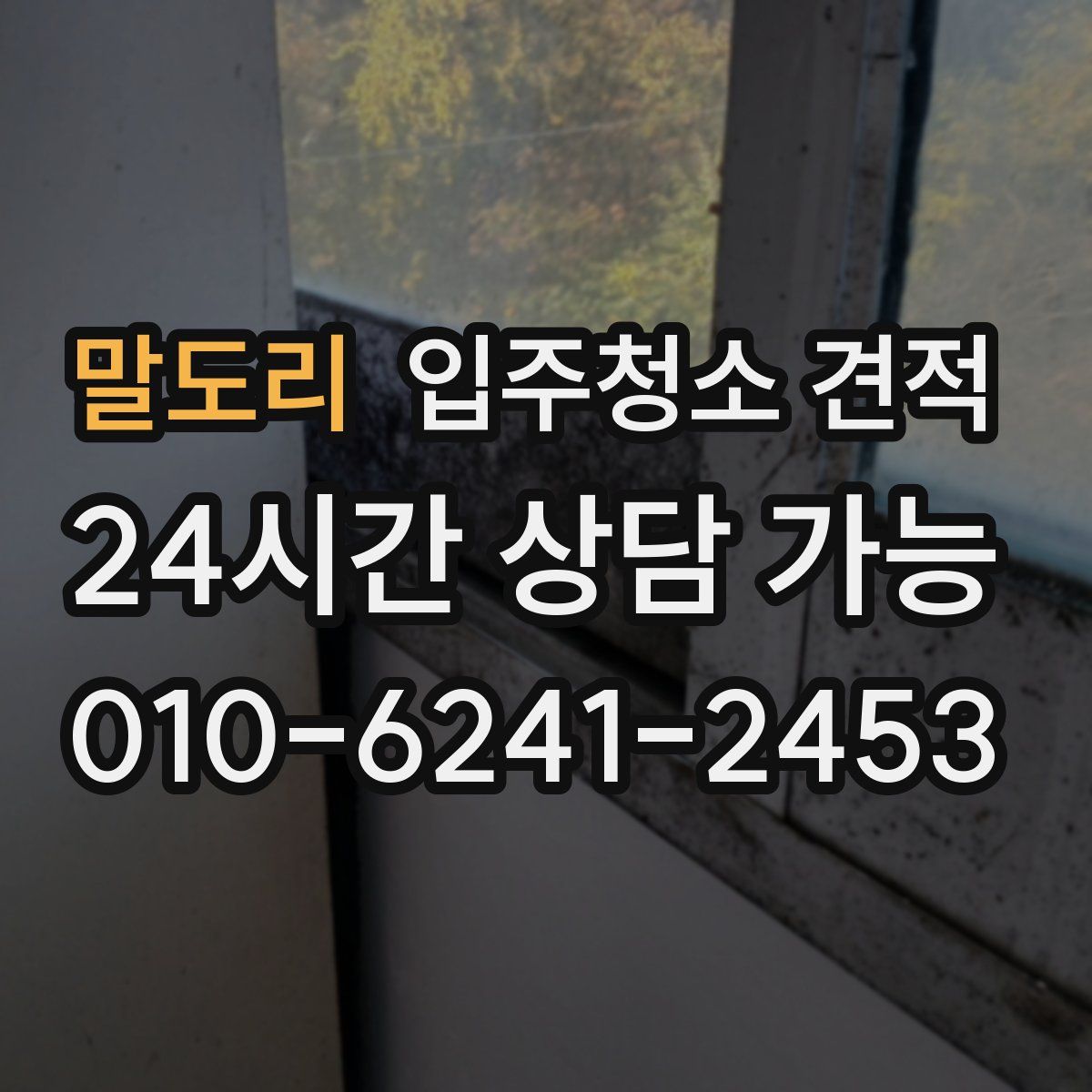 말도리 입주청소 견적
