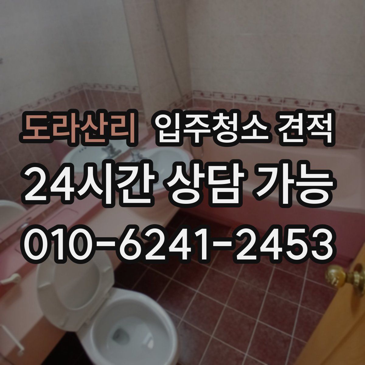 도라산리 입주청소 견적